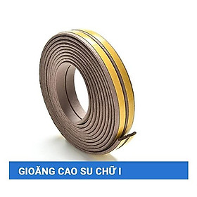 Ron cửa cuộn bán theo mét dài Gioăng cao su chữ I chống ồn, ngăn Bụi cửa Sổ (roncua) 