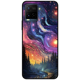 Ốp lưng cho Vivo Y12s - Y20 - Y20s - Y21 - Y21s - Y33 - Y33T - Bầu Trời Galaxy Đẹp - Hàng Chính Hãng