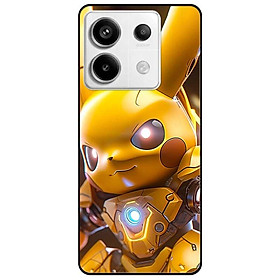 Ốp lưng cho Xiaomi Redmi 9T - Redmi 13 4G - 13C - Redmi Note 13 4G - 13 Pro 4G - 13 Pro 5G - Mèo Điện Nâu - Hàng Chính Hãng