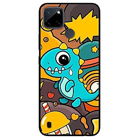 Ốp lưng dành cho Realme C21Y - C25Y mẫu Khủng Long Xanh Yêu