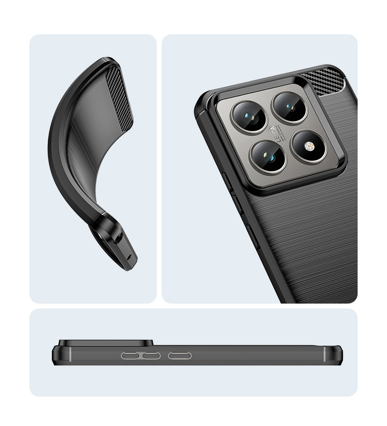 Ốp lưng chống sốc vân kim loại cho Xiaomi 14T , 14T Pro hiệu Likgus (chuẩn quân đội, chống va đập) - hàng nhập khẩu