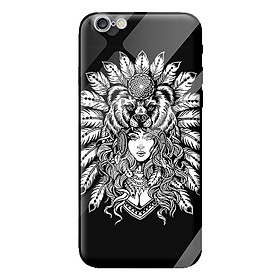 Ốp kính cho iPhone 6 Plus mẫu bộ lạc 2 - Hàng chính hãng