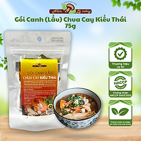 Gói Canh (Lẩu) Chua Cay Kiểu Thái 75g, Set Nguyên Liệu Nấu Canh, Lẩu Kiểu Thái TomYum