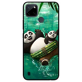 Ốp lưng dành cho Realme C21Y - C25Y mẫu PANDA Bơi