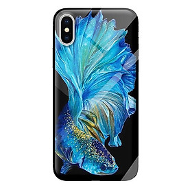 Ốp kính cường lực cho iPhone XS MAX cá 113 - Hàng chính hãng