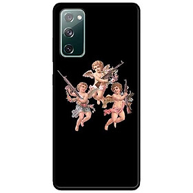 Ốp lưng dành cho Samsung A90 - Samsung S20 FE mẫu Thiên Thần Đen