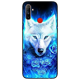 Ốp lưng dành cho Realme C3 mẫu Sói Trắng