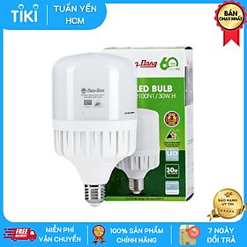 Bóng đèn LED Bulb Trụ  Rạng Đông Model: LED TR100N1/30W SS
