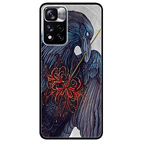 Ốp lưng dành cho Xiaomi Redmi Note 11 Pro 5G ( Bản Nội Địa ) - Chú Chim Cầm Hoa