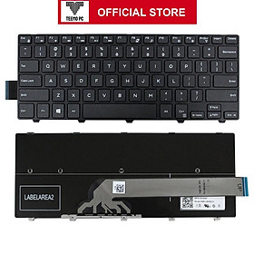 Bàn Phím Tương Thích Cho Laptop Dell Inspiron 14 3462 - Hàng Nhập Khẩu New Seal TEEMO PC KEY1443