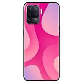 Ốp lưng dành cho Oppo A54 - A74 - A94 mẫu Họa Tiết Đỏ Cam