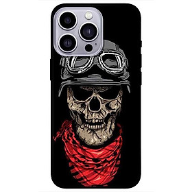 Ốp lưng dành cho Iphone 13 Mini - Iphone 13 - Iphone 13 Pro -  Iphone 13 Pro Max - Đầu Lâu Khăn Đỏ