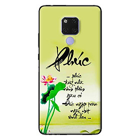 Ốp lưng in cho Huawei Mate 20 mẫu Phúc - Hàng chính hãng