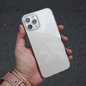 Ốp lưng siêu mỏng 0.3mm chống ố cho iPhone 16 Pro Max / 16 Pro / 16 Plus / 16 hiệu Memumi Gucase Crystal thiết kế ôm sát máy, BẢO VỆ CAMERA, chống sốc , chống trầy xước - Hàng nhập khẩu 