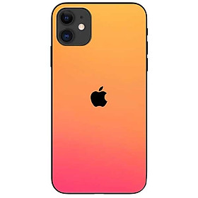 Ốp lưng dành cho Iphone 12 mẫu Hình Nền Táo Cam Hồng