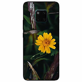 Ốp lưng dành cho Huawei Mate 20 Pro mẫu Cúc Vàng Mờ Ảo