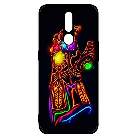 Ốp Lưng in cho Oppo F11 Pro Mẫu Găng Tay Vô Cực - Hàng Chính Hãng