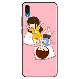 Ốp lưng dành cho Huawei Y7 Pro (2019) mẫu Couple Ngủ
