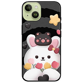 Ốp lưng cho iPhone 14 - iPhone 14 Plus - iPhone 14 Pro - iPhone 14 Pro Max - Thỏ Trắng Sao - Hàng Chính Hãng