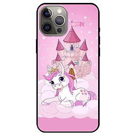 Ốp lưng dành cho Iphone 11 - 11 Pro - 11 Pro Max mẫu Ngựa Và Lâu Đài
