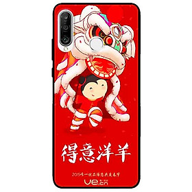 Ốp lưng in cho Huawei P30 Lite Mẫu Múa Lân