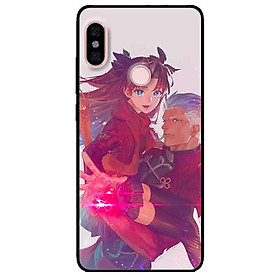 Ốp lưng in cho Xiaomi Redmi Note 5 Pro Mẫu Cặp Đôi Hạnh Phúc