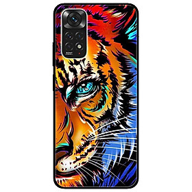Ốp lưng dành cho Xiaomi Redmi Note 11 4G mẫu Hổ Nửa Mặt