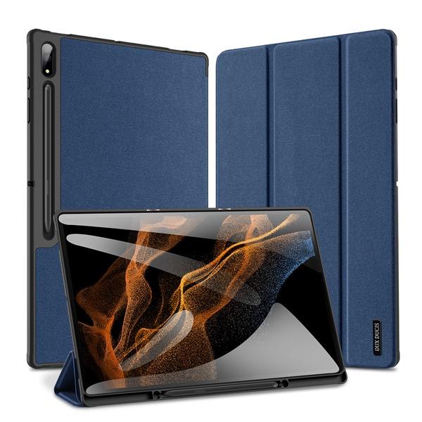 Bao da cho Samsung Galaxy Tab S10 Fe , S10 Fe Plus , S10 Plus chính hãng Dux Ducis Domo - Hàng nhập khẩu