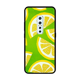 Ốp Lưng in cho Vivo V17 Pro Mẫu Chanh Vàng - Hàng Chính Hãng