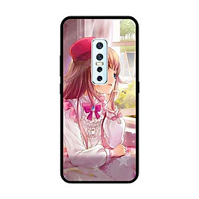 Ốp Lưng in cho Vivo V17 Pro Mẫu Girl Anime 12 - Hàng Chính Hãng