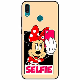 Ốp lưng dành cho Huawei Y9 2019 mẫu Chuột Nữ Chụp Hình
