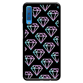 Ốp lưng cho Samsung Galaxy A50  mẫu NỀN KIM CƯƠNG 1 - Hàng chính hãng