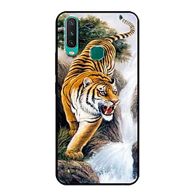 Ốp Lưng in cho Vivo Y12 Mẫu Nền Hổ Mẫu 2 - Hàng Chính Hãng