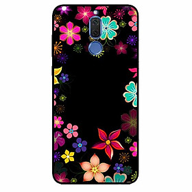Ốp lưng dành cho Huawei Nova 2i mẫu Hoa Đủ Sắc Nền Đen