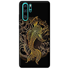 Ốp lưng in cho Huawei P30 Pro Cá Chép Vàng - Hàng chính hãng