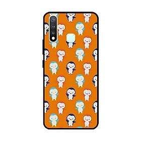 Ốp Lưng in cho Vivo Vivo Y19 /U3 /Y5s /U20 Mẫu Chim Cánh Cụt Đáng Yêu - Hàng Chính Hãng