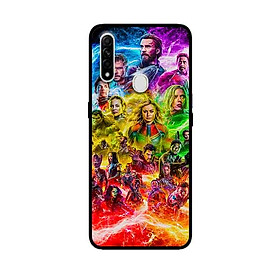 Ốp Lưng in cho Oppo A31 Mẫu Biệt Đội Siêu Anh Hùng̣ - Hàng Chính Hãng