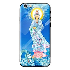 Ốp kính cường lực cho iPhone 6 Plus Phật 1 - Hàng chính hãng