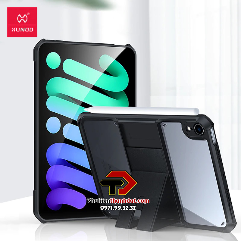 Ốp lưng chống sốc cho iPad Air 4 2020 chính hãng XUNDD có giá đỡ 3 chế độ - Hàng chính hãng