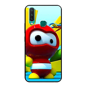 Ốp Lưng in cho Vivo Y15 Mẫu Robot Vui Nhộn - Hàng Chính Hãng