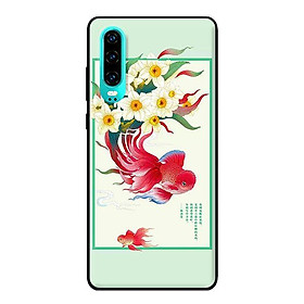 Ốp in cho Huawei P30 Cá Ba Đuôi Đỏ - Hàng chính hãng