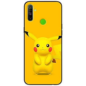 Ốp lưng dành cho Realme C3 mẫu Pi Vàng