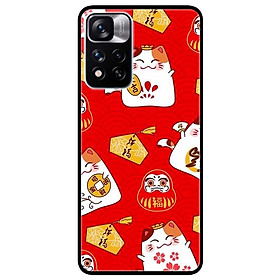 Ốp lưng dành cho Xiaomi Redmi Note 11 Pro 5G ( Bản Nội Địa ) - Họa Tiết Mèo Đỏ