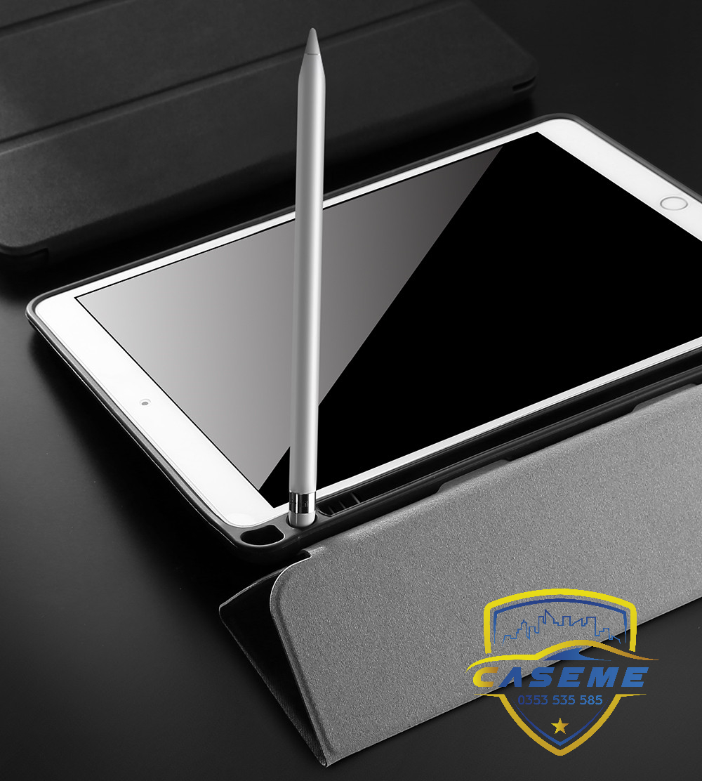 Bao da dành cho iPad iPad 9.7 (2017/2018) Gen 5/ Gen 6, iPad Air, iPad Air 2 hiệu Dux Ducis Domo có khe để bút, bảo vệ camera, chống sốc, cao cấp - Hàng nhập khẩu.