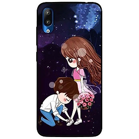 Ốp lưng dành cho Vsmart Star mẫu Cô Gái Cầm Hoa Anime