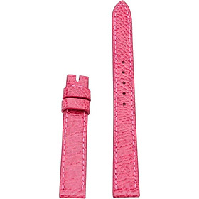 Dây Đồng Hồ Da Đà Điểu Huy Hoàng HT8433 - Hồng