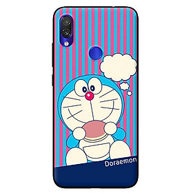 Ốp lưng in cho Xiaomi Redmi Note 7 mẫu Doremon Ăn Bánh - Hàng chính hãng