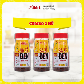 Sa tế đen Mikiri - Combo lựa chọn - Sa tế đen Mikiri đậm vị x 90g