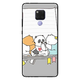 Ốp in cho Huawei Mate 20 3 Chú Gấu 3 - Hàng chính hãng