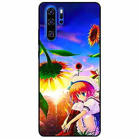 Ốp lưng dành cho Huawei P30 Pro mẫu Cô Gái Hướng Dương Buồn